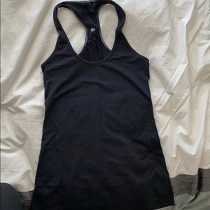 Lululemon black cool racerback reversible